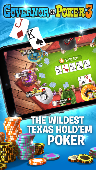 Download Governor of Poker 3 - Live Texas Holdem Poker Game App on your Windows XP/7/8/10 and MAC PC